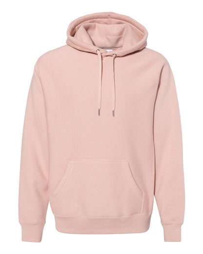 Independent Trading Co. Unisex Legend Premium Heavyweight Cross-Grain Hooded Sweatshirt IND5000P #color_Dusty Pink