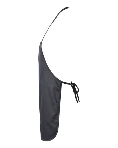 Liberty Bags Midweight Cotton Twill Butcher Apron 5510 #color_Black
