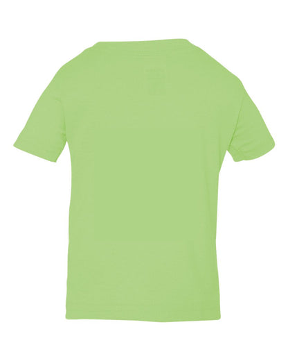 Rabbit Skins Infant Fine Jersey Tee 3322 #color_Key Lime