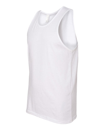 Next Level Cotton Muscle Tank 3633 #color_White