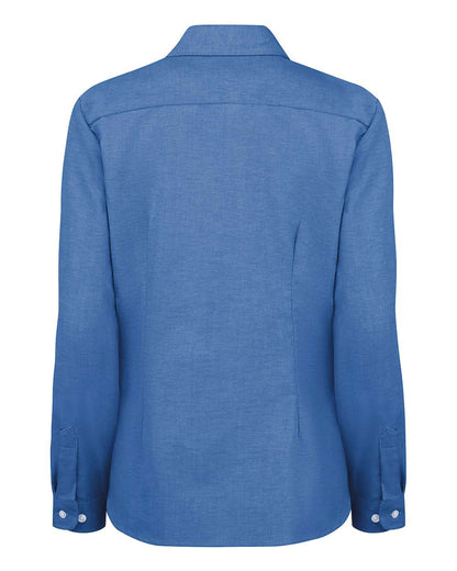 Dickies Women's Oxford Long Sleeve Shirt L254 #color_French Blue