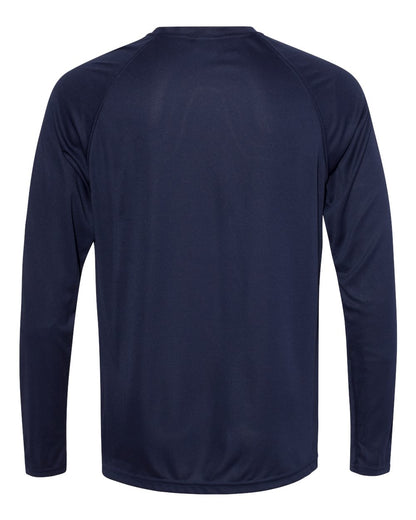 Augusta Sportswear Attain Color Secure® Performance Long Sleeve T-Shirt 2795 #color_Navy