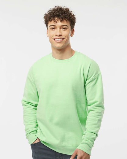 Tultex Fleece Crewneck Sweatshirt 340 #colormdl_Neo Mint