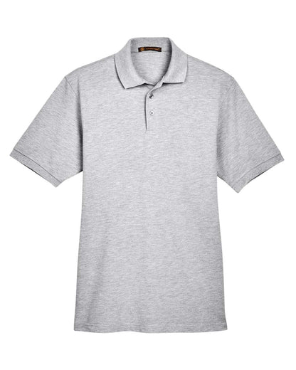Harriton Men's Easy Blend™ Polo M265 #color_Grey Heather