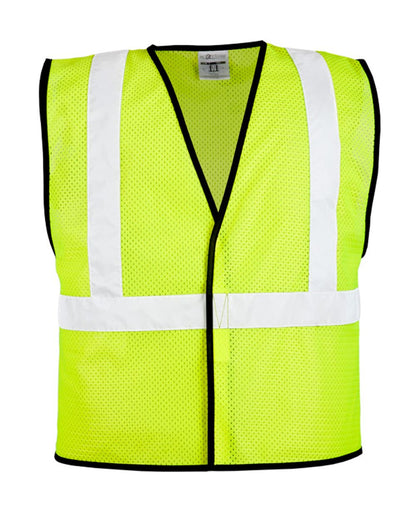 Kishigo Unisex Hook-and-Loop Mesh Vest 1571-1572 Kishigo Unisex Hook-and-Loop Mesh Vest 1571-1572