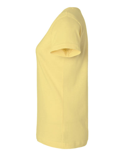 LAT Women's Fine Jersey Tee 3516 #color_Butter