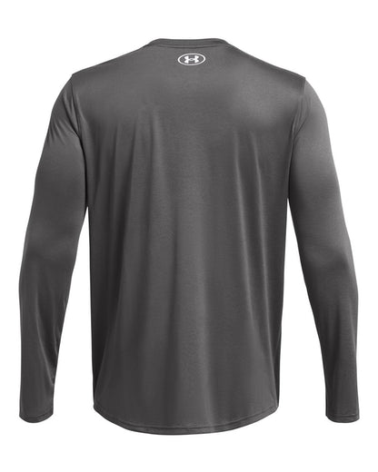 Under Armour Men's Team Tech™ Long Sleeve T-Shirt 1376843 #color_Castlerock/ White