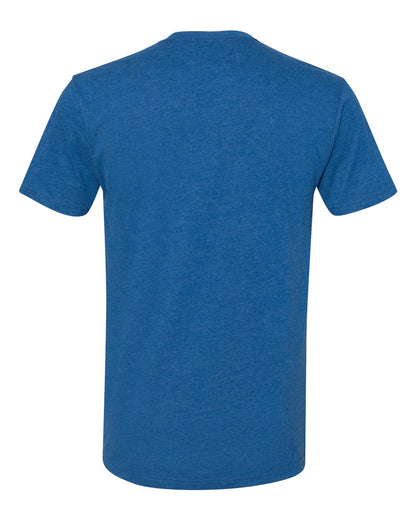 Next Level Sueded T-Shirt 6410 #color_Heather Cool Blue