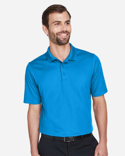 Devon & Jones Men's CrownLux Performance® Plaited Polo DG20 #colormdl_Ocean Blue