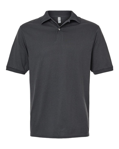 JERZEES Men's Dri-Power® Polo 437R #color_Charcoal Grey