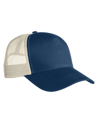econscious Eco Trucker Cap EC7094 #color_Pacific/ Oyster
