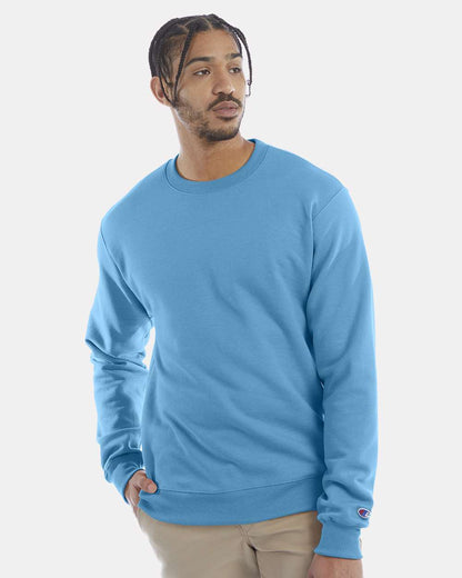 Champion Unisex Powerblend® Crewneck Sweatshirt S600 #colormdl_Blue Lagoon