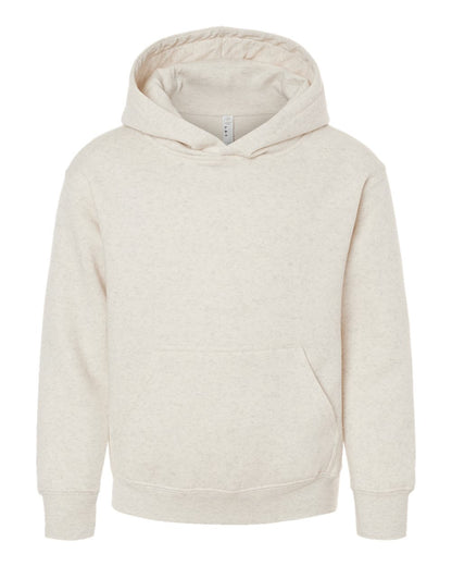 LAT Youth Fleece Hoodie Sweatshirt 2296 #color_Natural Heather