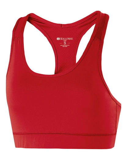 Holloway Women's Vent Sports Bra 223300 #color_Scarlet