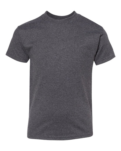 Hanes Authentic Youth T-Shirt 5450 #color_Charcoal Heather