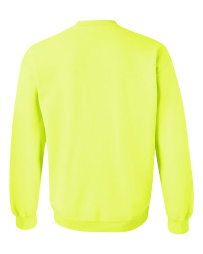 Gildan Unisex Heavy Blend™ Crewneck Sweatshirt 18000 #color_Safety Green