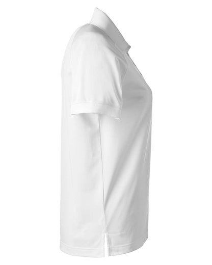 Harriton Women's Charge Snag and Soil Protect Polo M208W #color_White