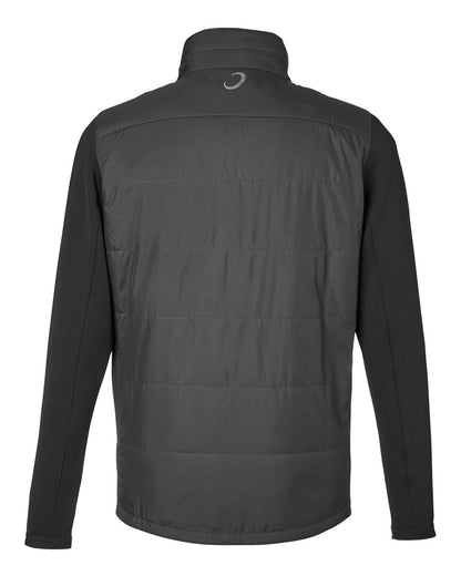 Zero Restriction Men's Lightweight Hybrid Jacket W1018 #color_Black