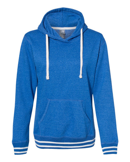 J. America Women’s Relay Hooded Sweatshirt 8651 #color_Royal