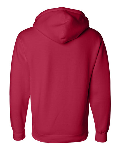 Independent Trading Co. Heavyweight Hooded Sweatshirt IND4000 #color_Red