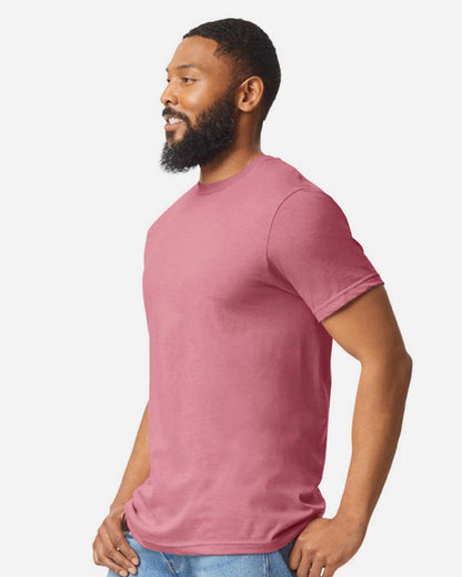 Gildan Unisex Softstyle® CVC T-Shirt 64000CVC #colormdl_Plumrose