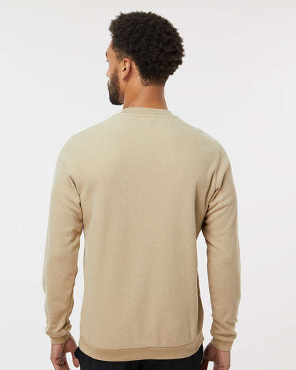 Adidas Men's Terry Loop Crewneck Sweatshirt A586 #colormdl_Hemp