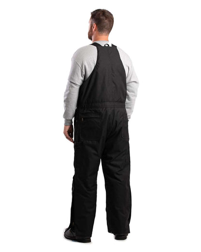 Berne Apparel Men's Icecap Insulated Bib Overall NB834 #colormdl_Black