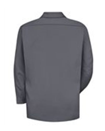 Red Kap Men's Tall Deluxe Heavyweight Cotton Shirt SC70T #color_Charcoal