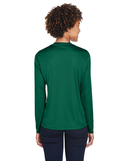 Team 365 Ladies' Zone Performance Long-Sleeve T-Shirt TT11WL #color_SPORT FOREST