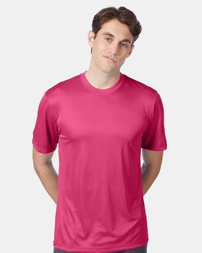 Hanes Unisex Cool DRI® Performance T-Shirt 4820 #colormdl_Wow Pink