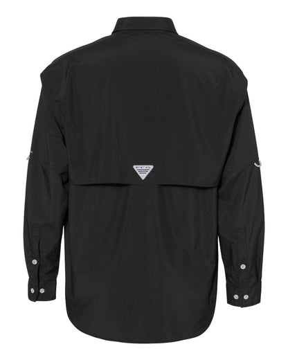 Columbia PFG Bahama™ II Long Sleeve Shirt 212463 #color_Black