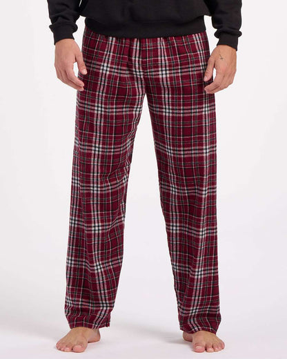 Boxercraft Harley Flannel Pants BM6624 #color_Maroon Plaid