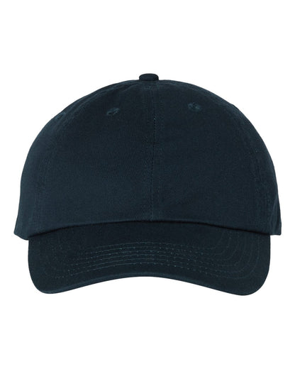 Valucap Bio-Washed Classic Dad Hat VC300A #color_Navy
