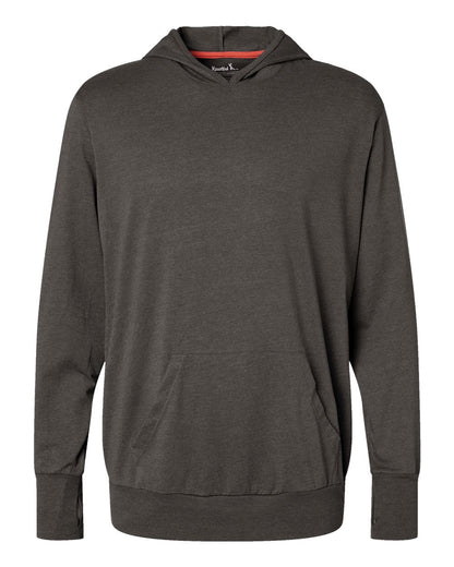 Kastlfel Unisex RecycledSoft™ Hooded Long Sleeve T-Shirt 4022 #color_Carbon