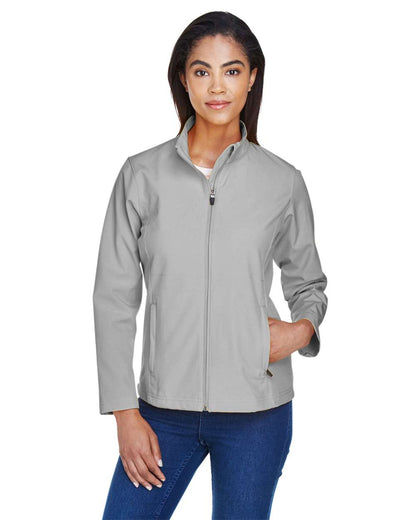 Team 365 Women's Leader Soft Shell Jacket TT80W #colormdl_Sport Silver