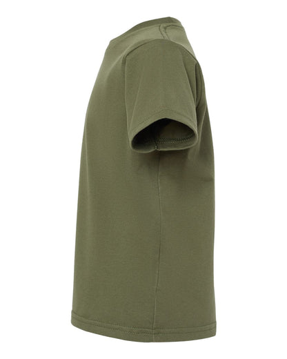 Rabbit Skins Toddler Fine Jersey Tee 3321 #color_Military Green