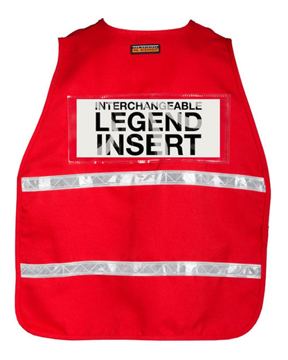 Kishigo Unisex 700 Series Incident Command Vest 3700 #color_3708I Red