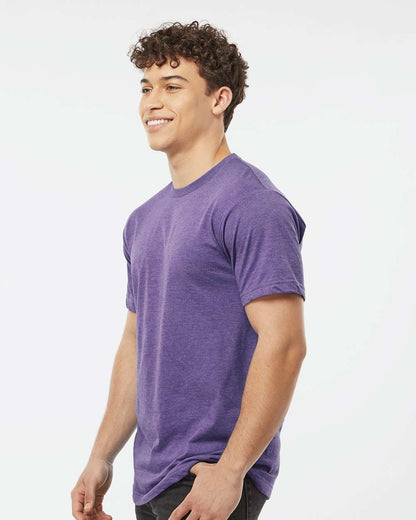 Tultex Men's Fine Jersey T-Shirt 202 #colormdl_Heather Purple