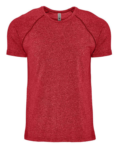 Next Level Mock Twist Raglan T-Shirt 2050 #color_Tech Red