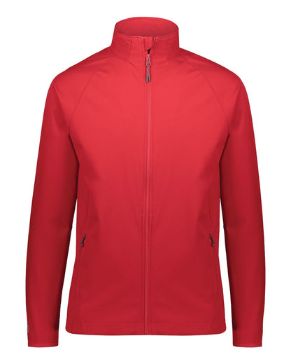 Holloway Men's Featherlight Soft Shell Jacket 229521 #color_Scarlet
