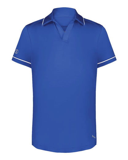 Holloway Women's CoolCore® Polo 222701 #color_Royal/ White