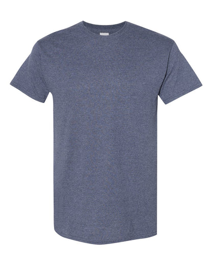Gildan Unisex Heavy Cotton™ T-Shirt 5000 #color_Heather Navy