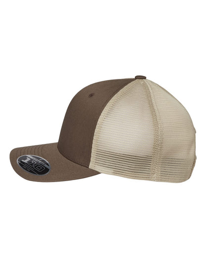 Flexfit 110® Mesh-Back Cap 110M #color_Brown/ Khaki