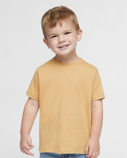 Rabbit Skins Toddler Fine Jersey Tee 3321 #colormdl_Latte