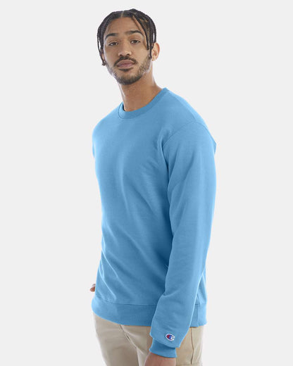 Champion Unisex Powerblend® Crewneck Sweatshirt S600 #colormdl_Blue Lagoon
