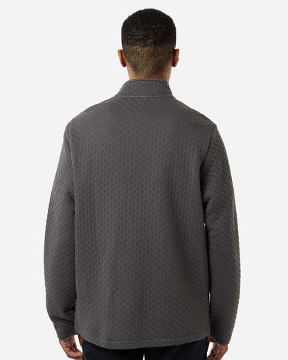 Devon & Jones Men's Berkley Textured Full-Zip Jacket DG740 #colormdl_Graphite