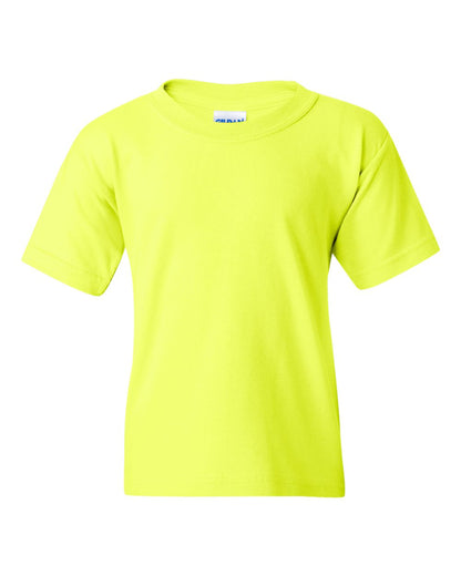 Gildan Youth Heavy Cotton™ T-Shirt 5000B #color_Safety Green