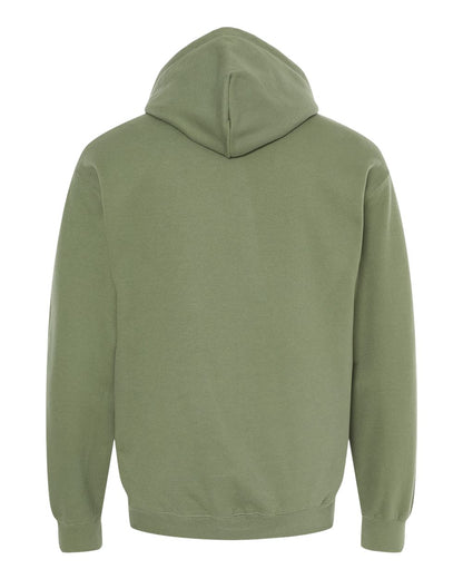 Gildan Unisex Softstyle® Midweight Hooded Sweatshirt SF500 #color_Military Green