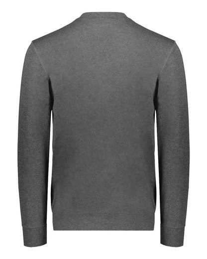 Holloway Unisex Eco Revive™ Ventura Soft Knit Crewneck Sweatshirt 223503 #color_Carbon Heather