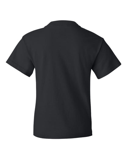 Fruit of the Loom HD Cotton Youth Short Sleeve T-Shirt 3930BR #color_Black